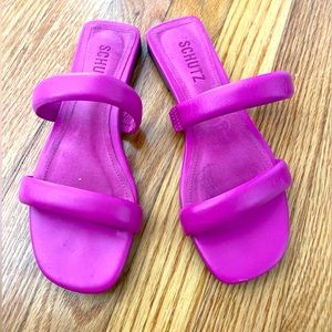 Schutz flat sandals